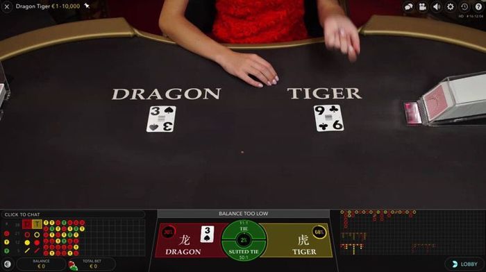 Live Dragon Tiger Casino